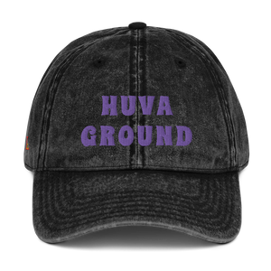 HUva Ground Vintage Cotton Twill Cap