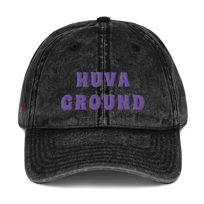 HUva Ground Vintage Cotton Twill Cap