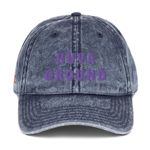 HUva Ground Vintage Cotton Twill Cap