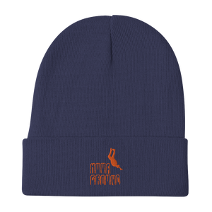 HUva Ground Embroidered Beanie