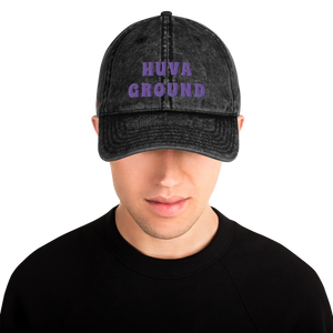 HUva Ground Vintage Cotton Twill Cap